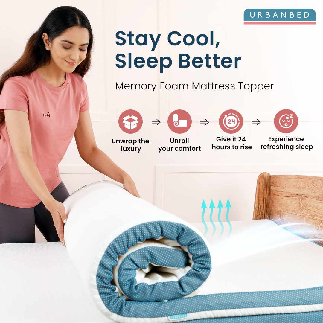 Cool Gel Memory Foam Mattress Topper (Copy)