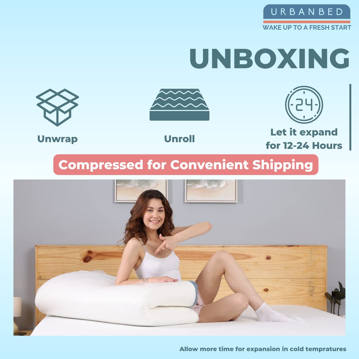 Cool Gel Memory Foam Mattress Topper